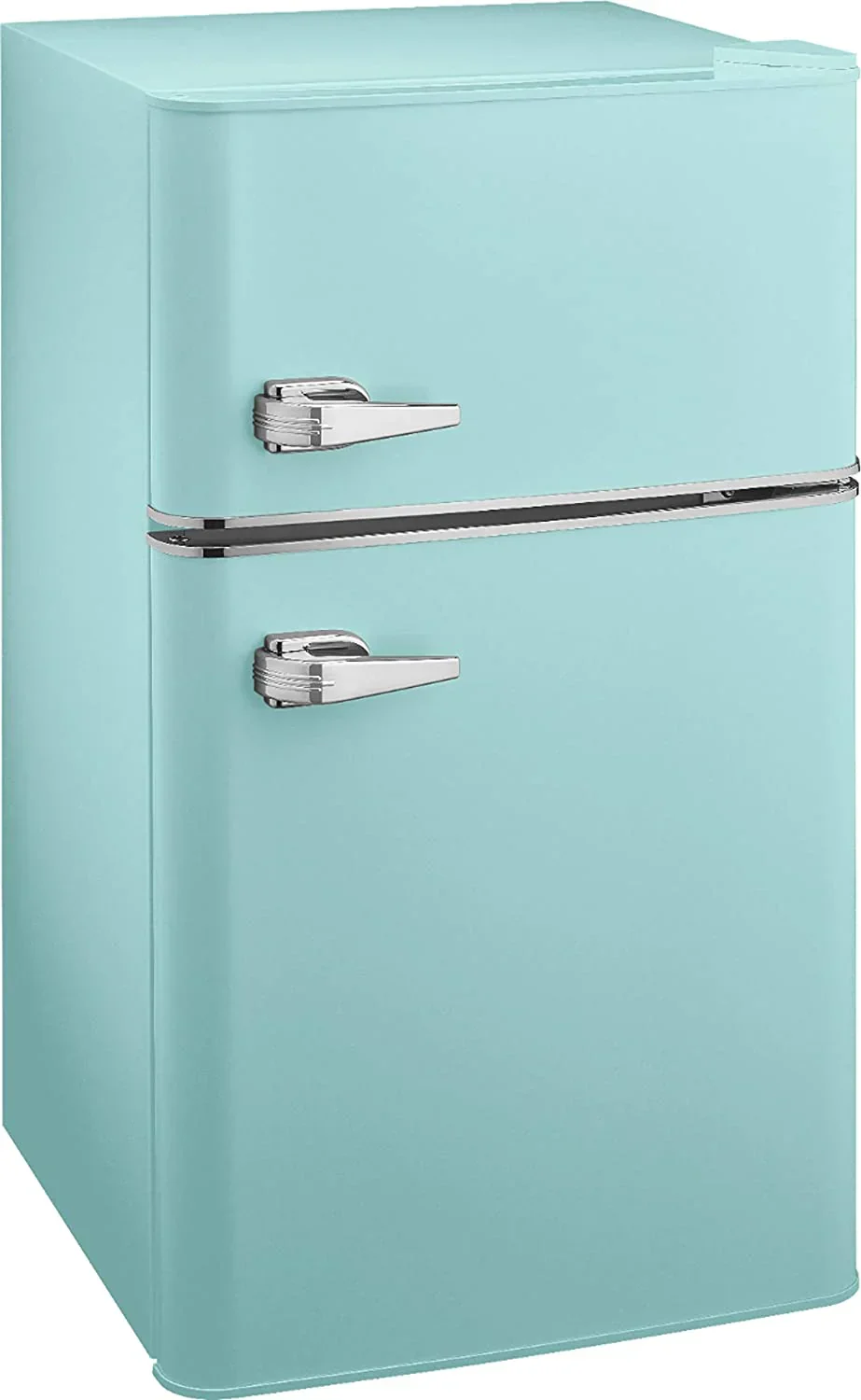 IRMF Retro Mini Fridge With Top Freezer, 3.1 Cu. Ft., Cool Mint - Insignia - Image 2