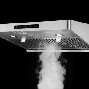 LiveTech Stainless Steel 30in Under Cabinet Range Hood 800 CFM