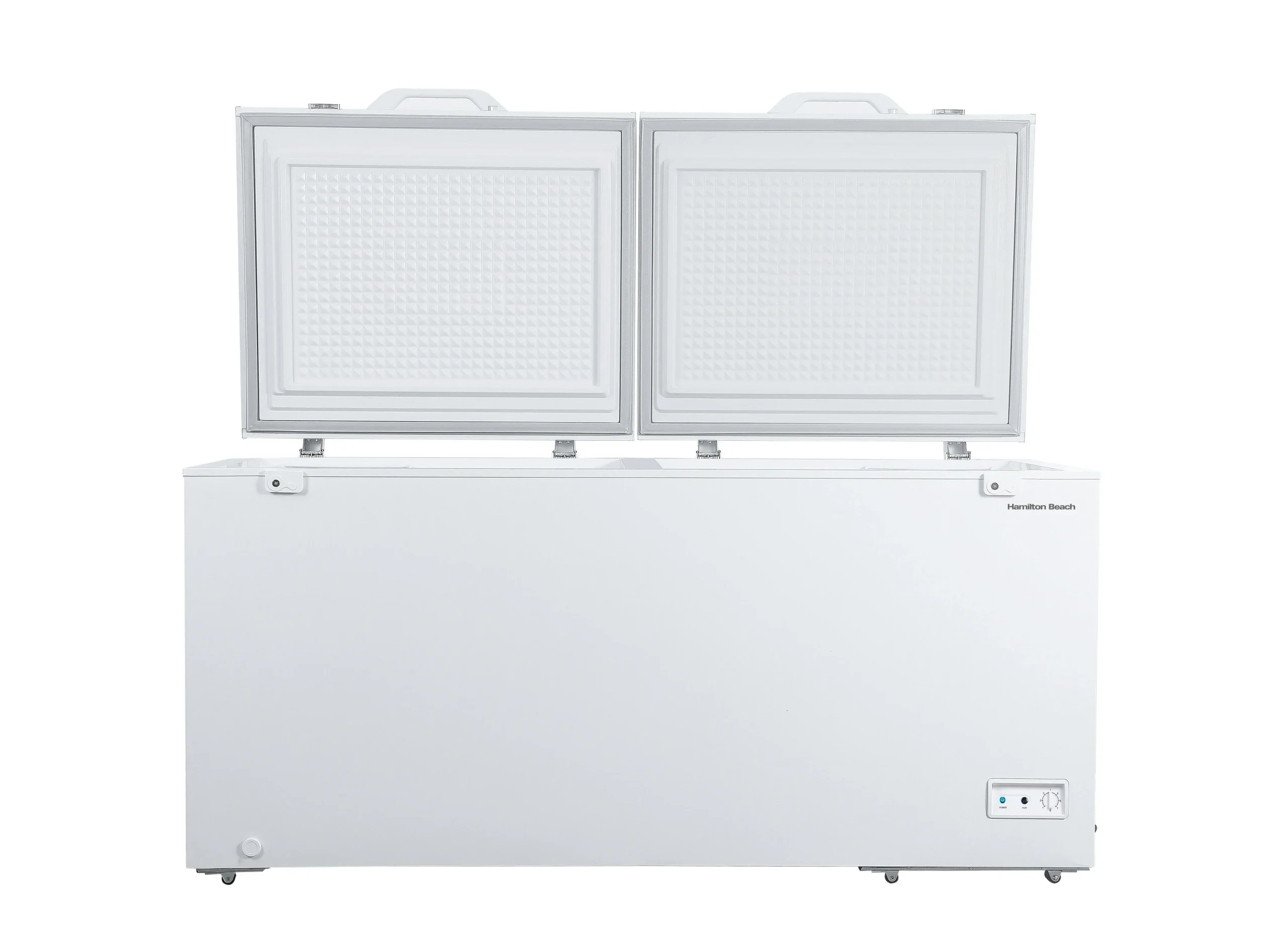 Hamilton Beach 17 Cu. Ft. Chest Freezer, Double Door, White - HBFRF1749 - Image 4