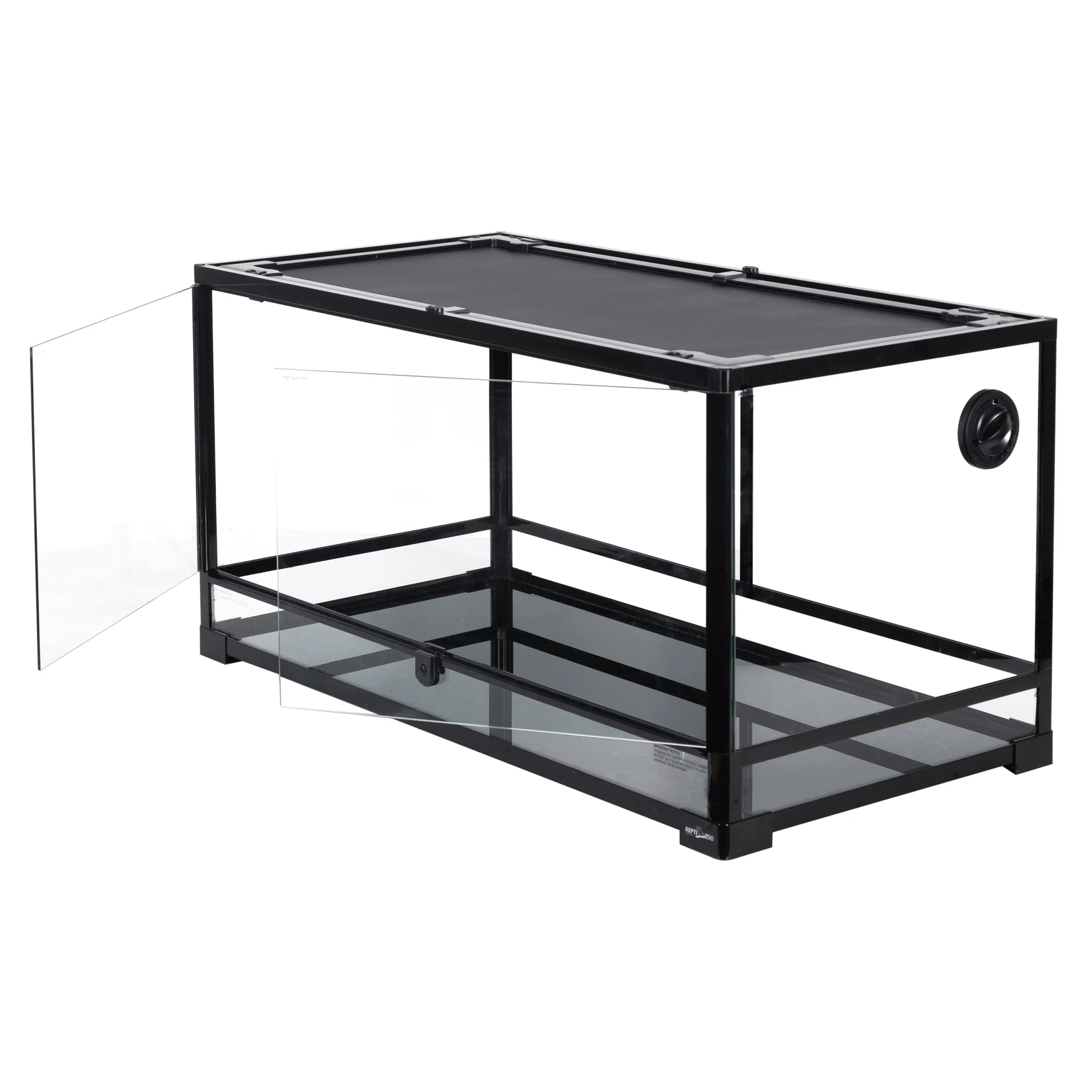 REPTI-ZOO Glass Terrarium, Front Double Doors, 40 Gallon - Image 5