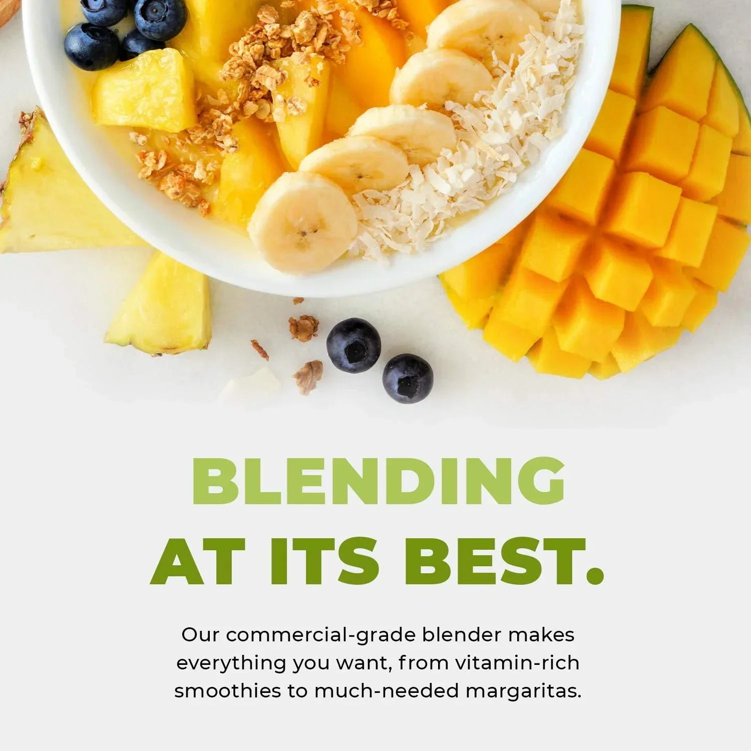 Cleanblend Commercial Countertop Blender 3 Horsepower 1800 Watt 64 Ounce - Image 7