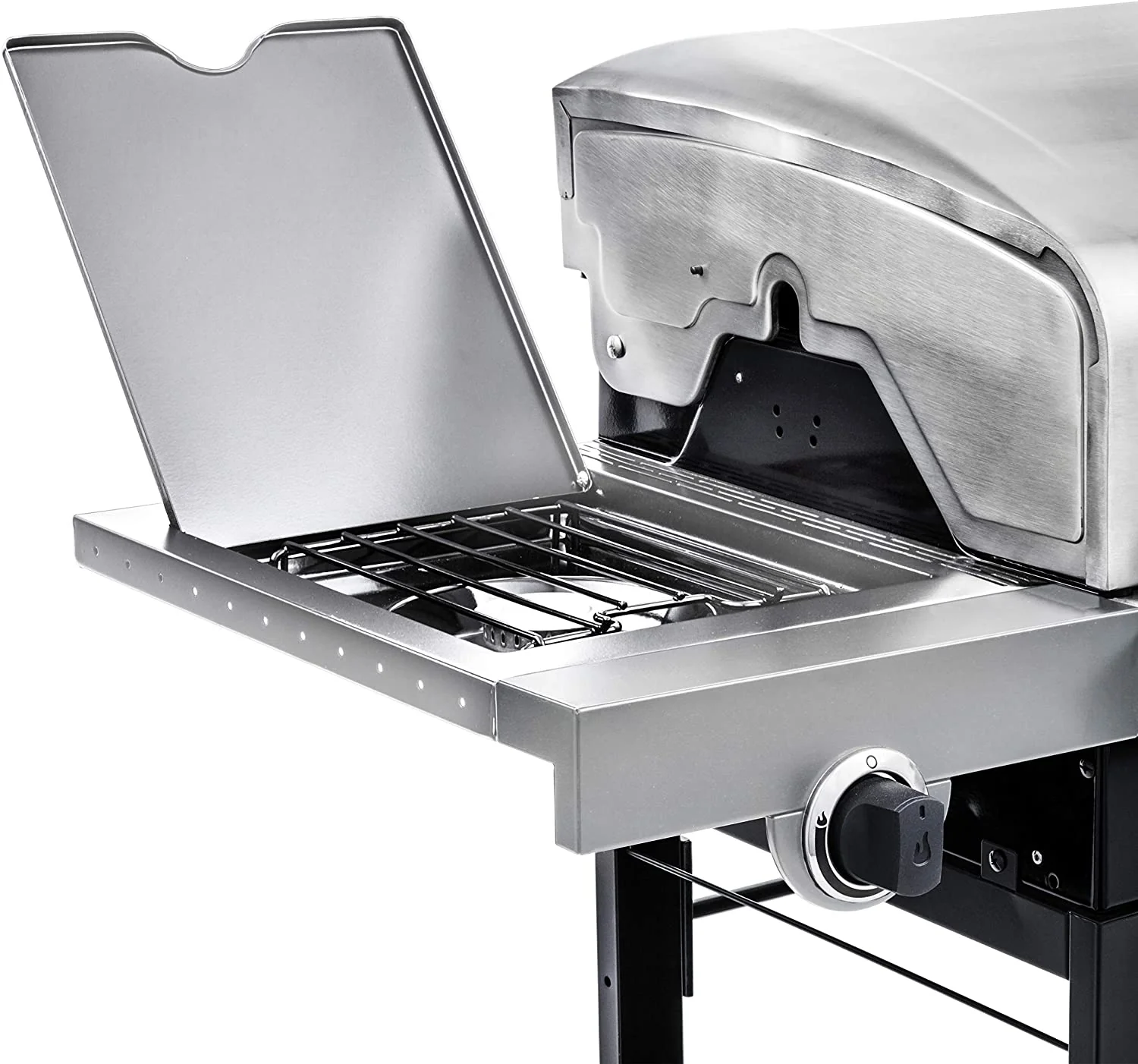 Char-Broil 463377319 Performance 4-Burner Cart Style Liquid Propane Gas Grill, Stainless Steel - Image 6