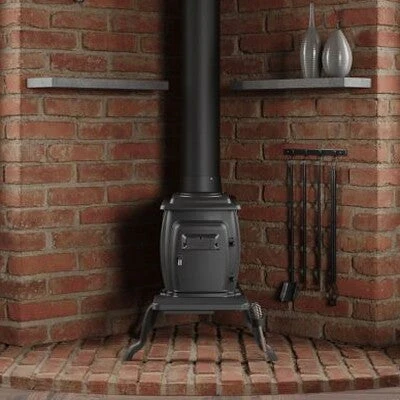Logwood Cast Iron Wood Stove, 900 Sq. Ft., EPA Exempt - 1269E - Image 6