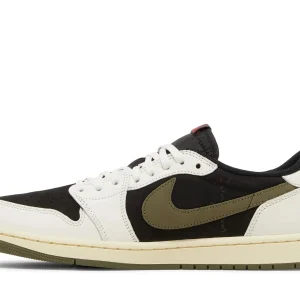Travis Scott x Wmns Jordan 1 Retro Low OG SP Olive - DZ4137 106