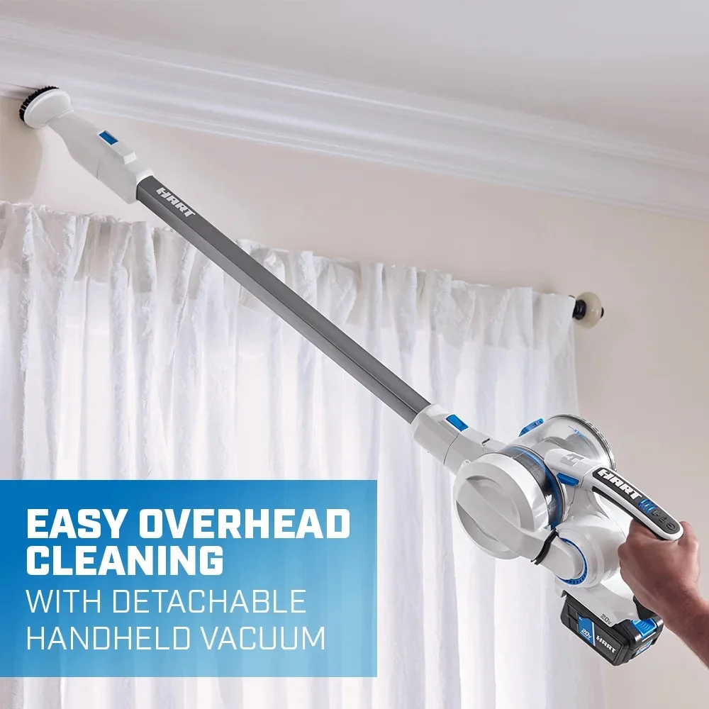 HART 20V Cordless Stick Vacuum Kit With 4.0Ah Lithium-Ion Battery - Image 5
