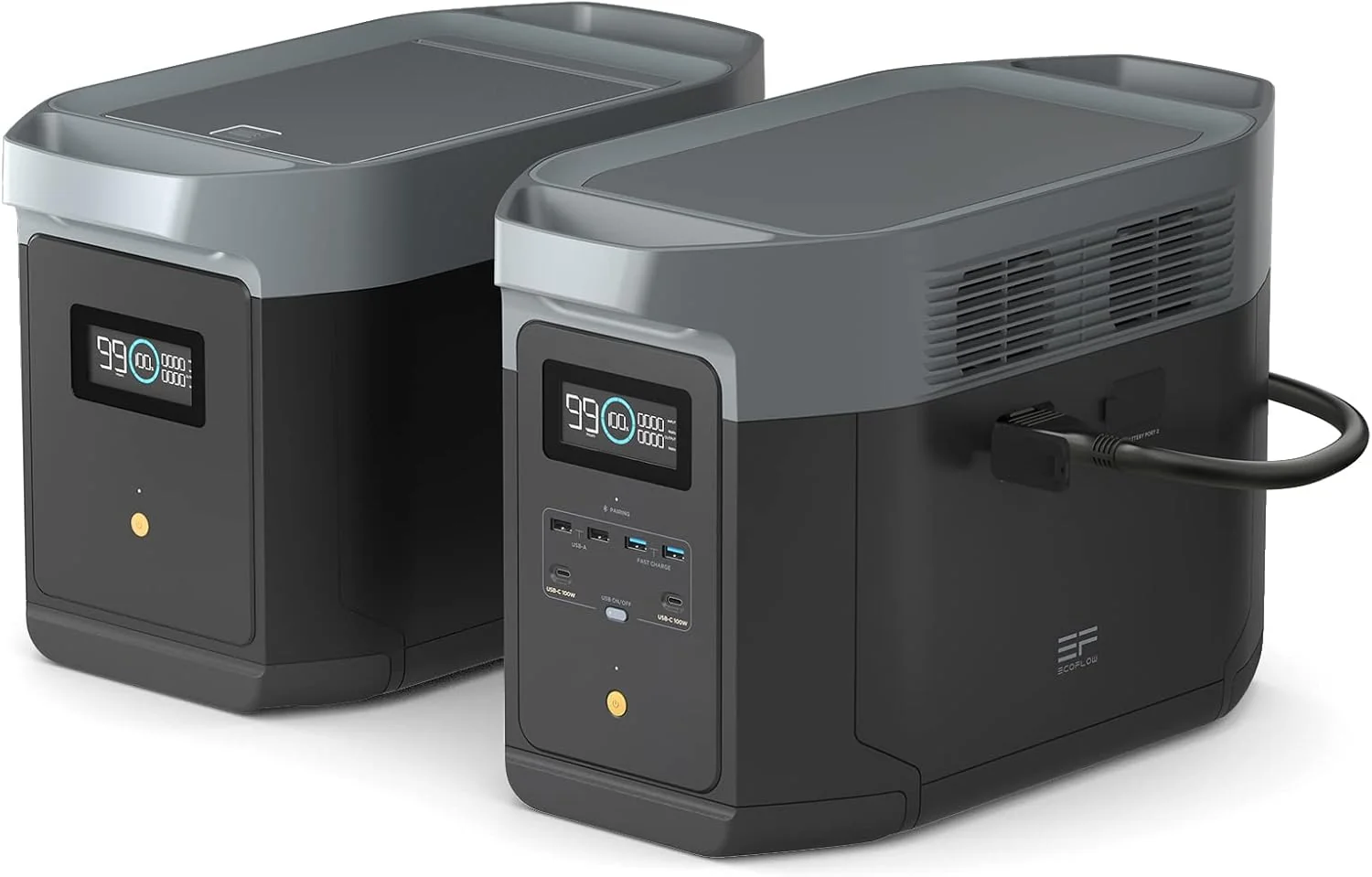2400W Portable Power Station with Solar Generator Function - Image 10