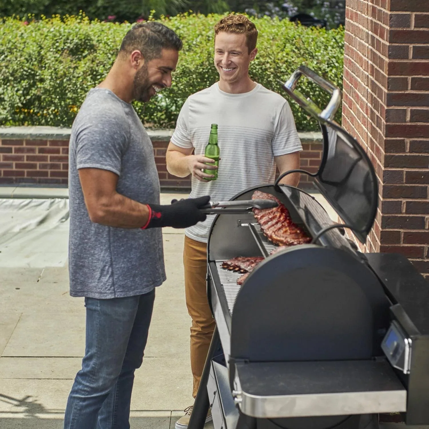 2 36-Inch Wi-Fi Enabled Wood Fired Pellet Grill - 23510201 - Image 18