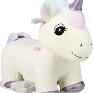 Kids Ride Unicorn, 6V Battery Powered Electric Animal Toy