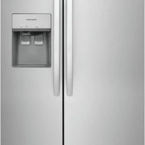 Frigidaire Side-by-Side Refrigerator, 36 inch Wide, 22.30 Cu. Ft., Stainless Steel - Frsc2333a