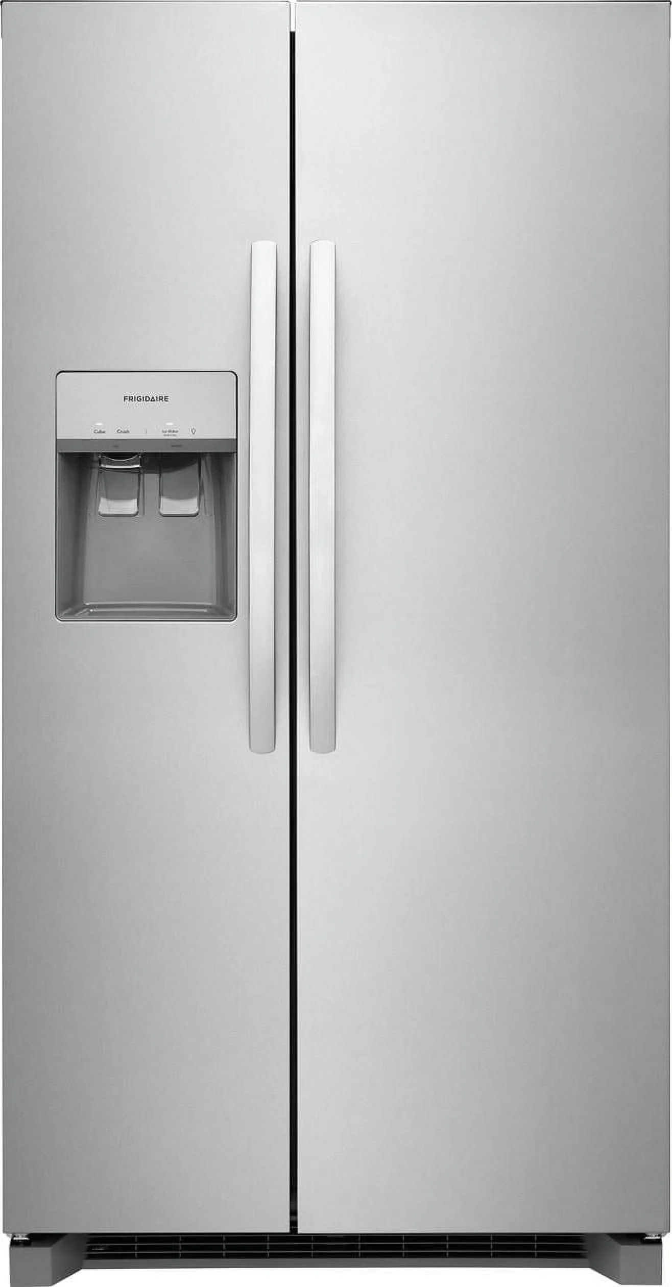 Frigidaire Side-by-Side Refrigerator, 36 inch Wide, 22.30 Cu. Ft., Stainless Steel - Frsc2333a
