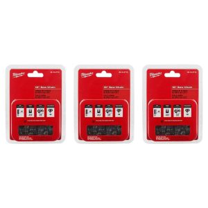 Milwaukee 16 in. Chainsaw Chain (3-Pack)
