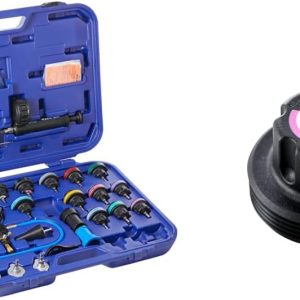 Pneumatic Tool 78585 Universal Radiator Pressure Tester & Vacuum Type Cooling System Kit