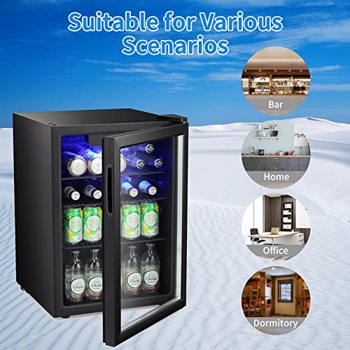 Antarctic Star 2.6 Cu.Ft 95 Can Beverage Refrigerator - Image 2