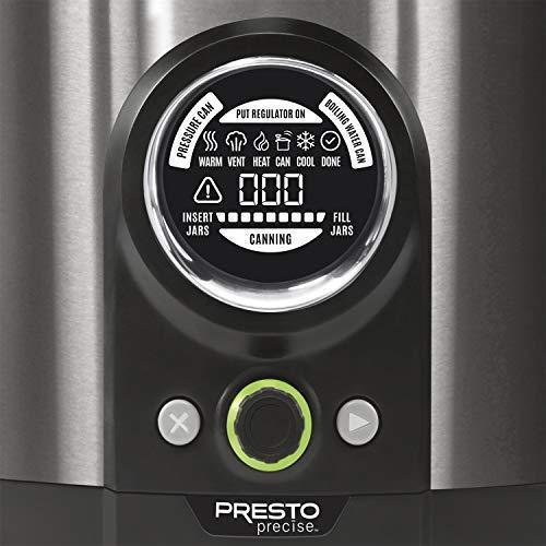 Presto Digital Pressure Canner, 12Qt, Black Stainless - 02144 - Image 8