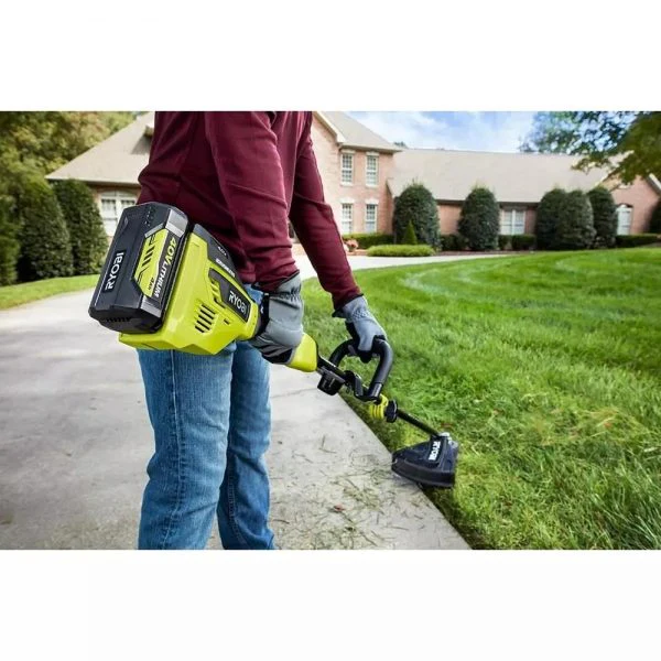 2025 40V Brushless 20 in. Walk Behind Self Propelled Mower String Trimmer Leaf Blower with (2) Batteries and (2) Chargers - Image 4