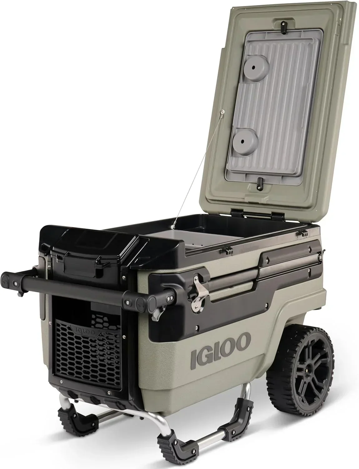 70Qt Wheeled Cooler Insulated Hard Shell Ice Chest - Image 16