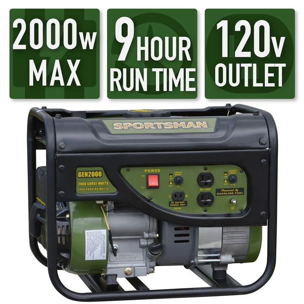 Sportsman Gasoline 2000W Portable Generator - Image 4