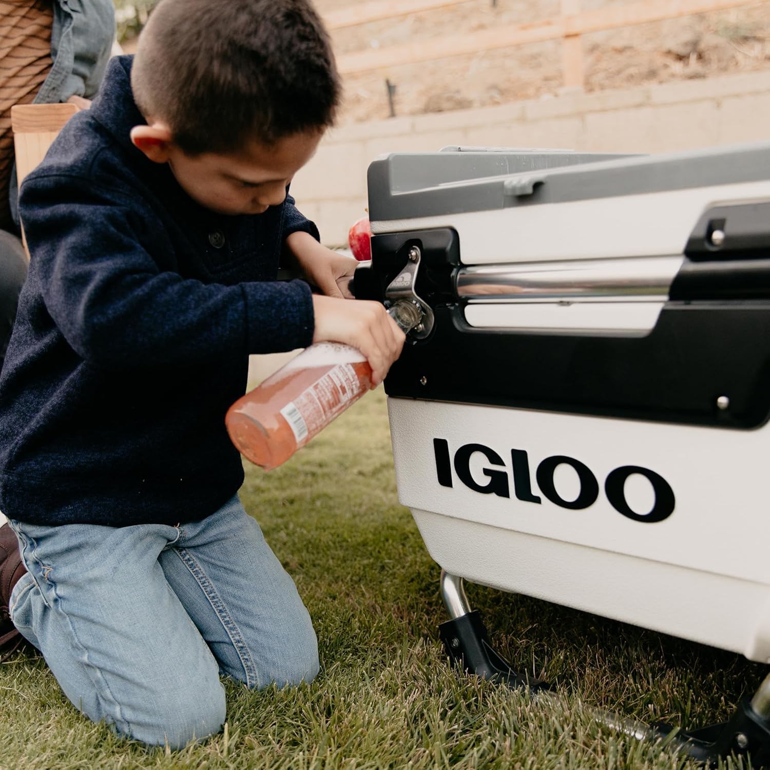 70Qt Wheeled Cooler Insulated Hard Shell Ice Chest - Image 26
