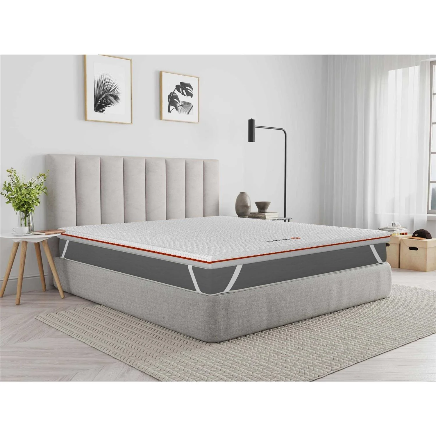 Dormeo Octaspring Memory Foam Mattress Topper, Twin 38in W x 75in L x 3in D - Image 4