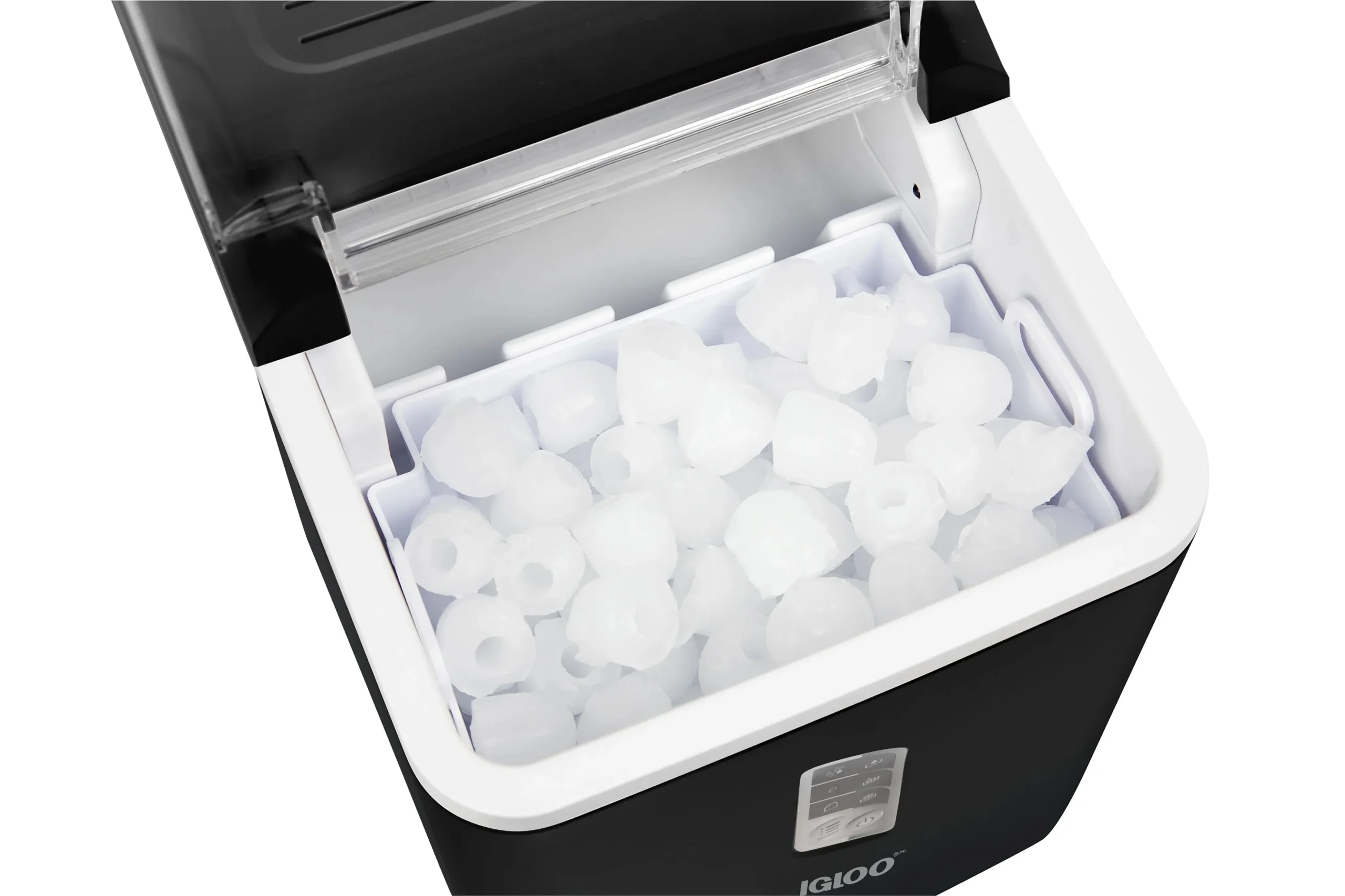 Igloo Self-Cleaning Countertop Ice Maker, 1.5 qt, 26 lbs/24 Hours, Aqua - Image 45