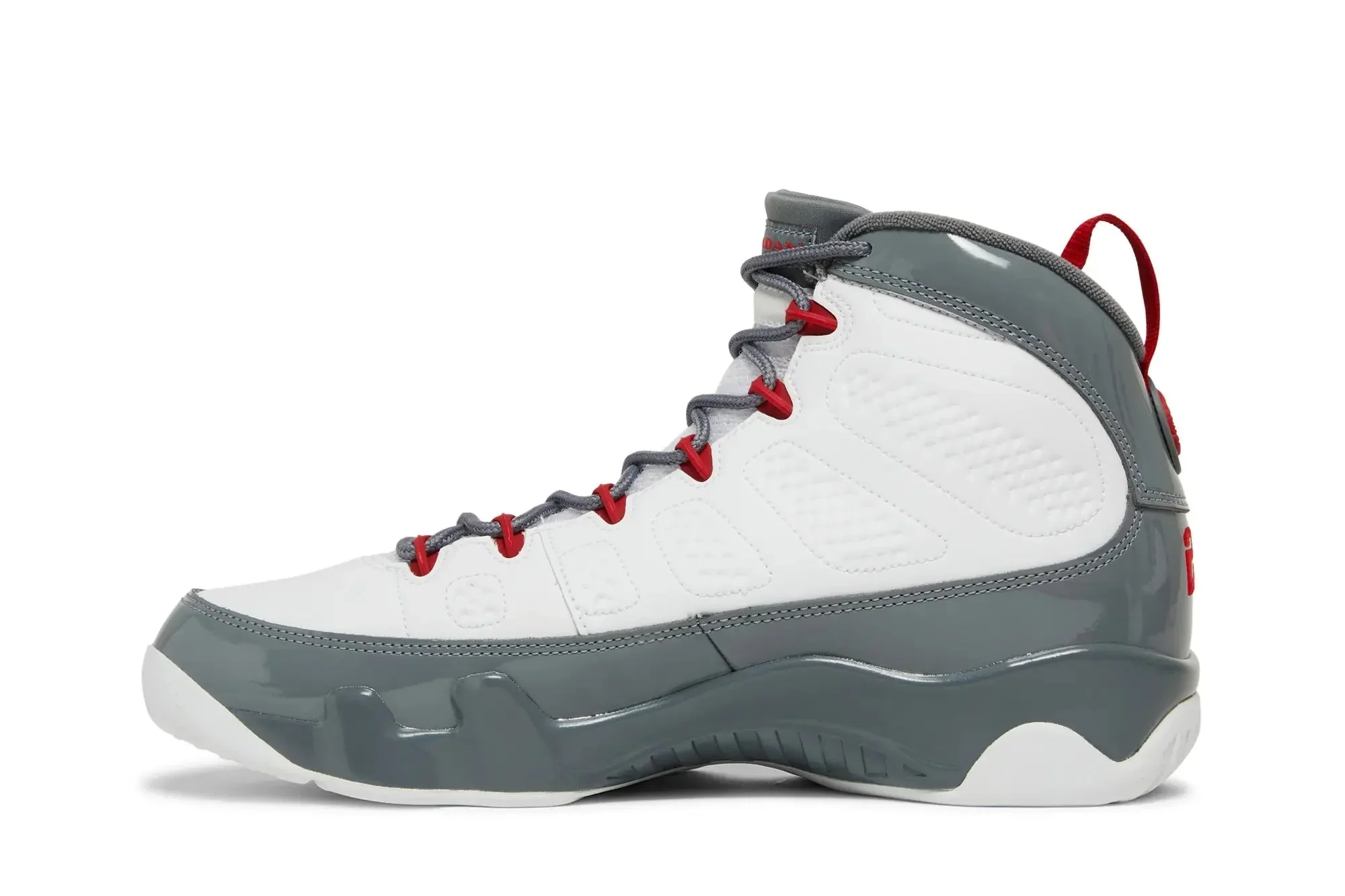 Jordan 9 Retro Fire Red White/Cool Grey/Fire Red - CT8019 162