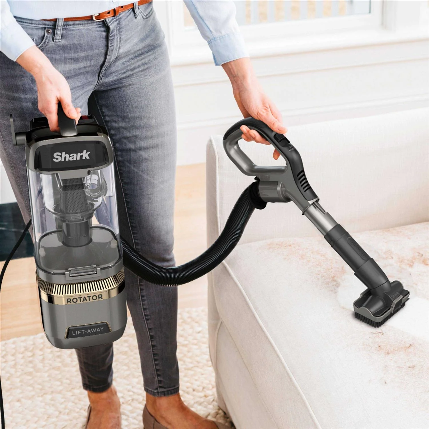 Shark Rotator Lift-Away Upright Vacuum With DuoClean - LA502 - Image 2
