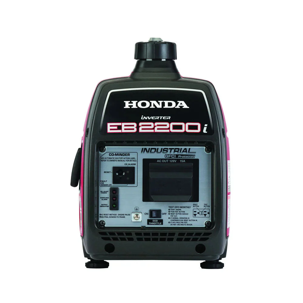 Industrial Generator Gas 121cc 2200W with CO Minder EB2200ITAN from Honda - Image 2