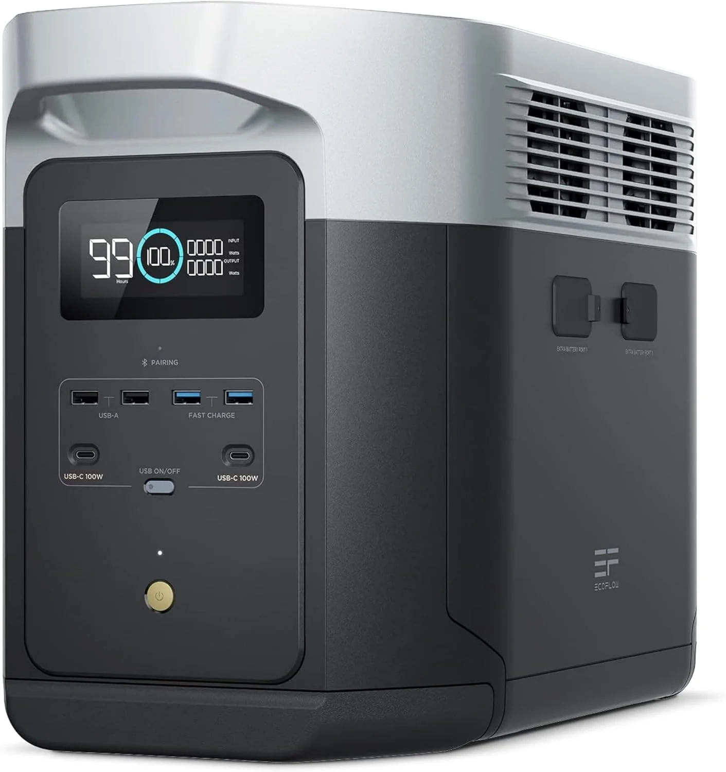 2400W Portable Power Station with Solar Generator Function