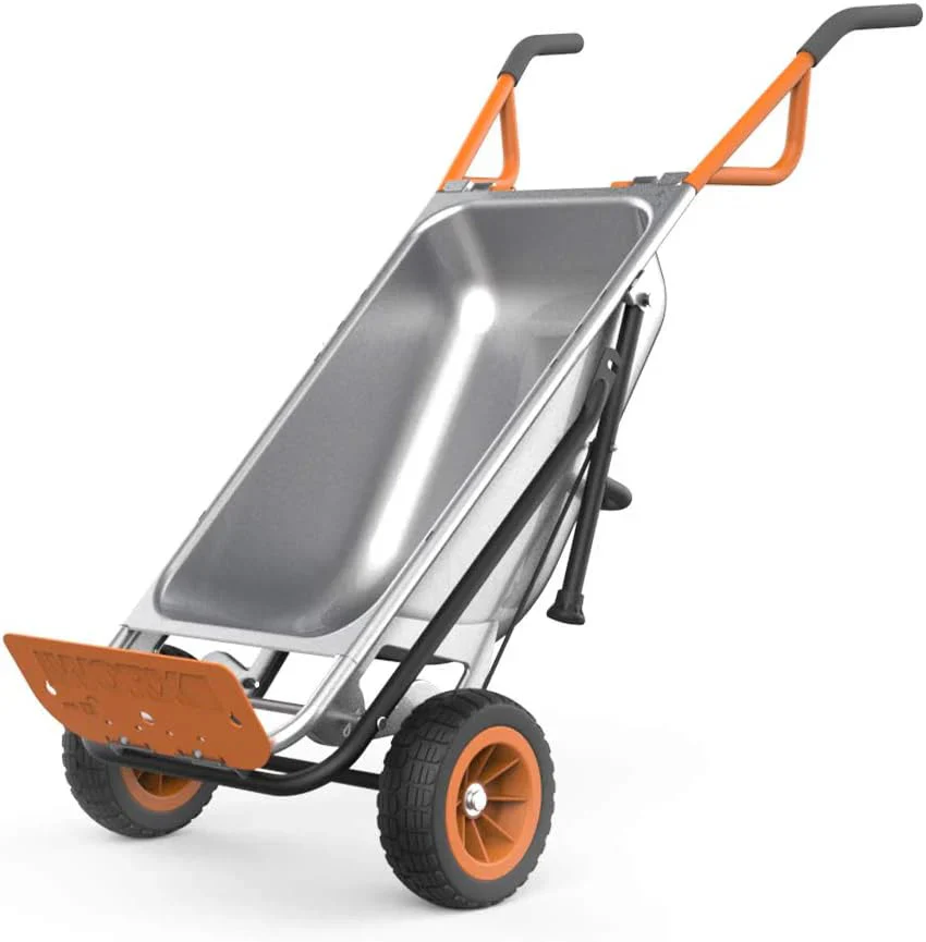 Worx WG050 8-in-1 Aerocart Garden Cart/Wheelbarrow Heavy Duty/Dolly - Image 2