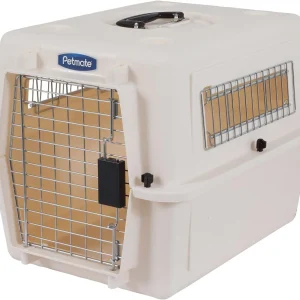 Petmate Ultra Vari Dog Travel Kennel, 48 in Long, 90 to 125 lbs - Taupe Black