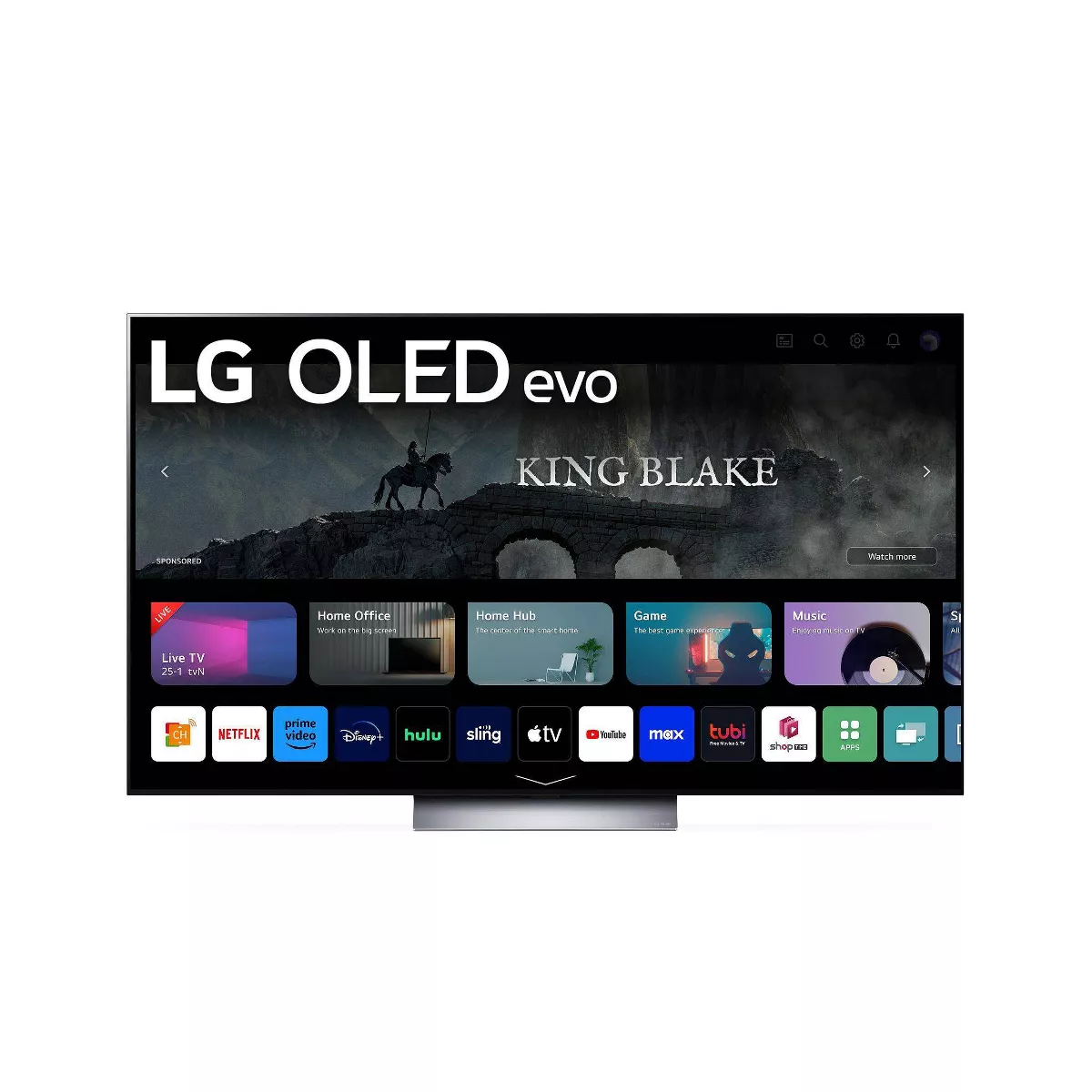 LG OLED evo C3 65′′ 4K UHD Smart OLED TV with Dolby Vision & Atmos, Gaming Mode, AI Processor, Alexa Built-in - Image 3