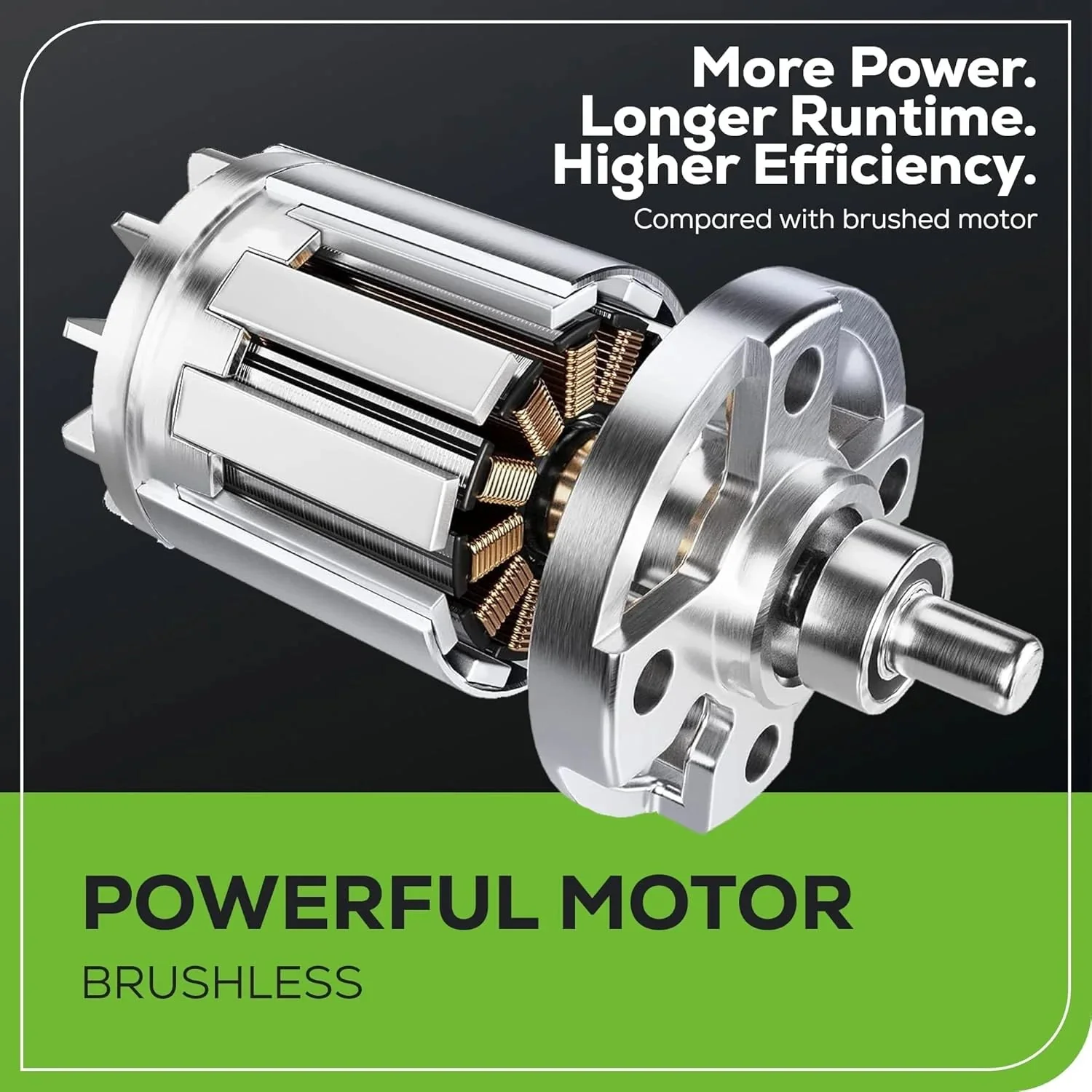 Greenworks 40V 16" Brushless Cordless Chainsaw, 4.0Ah Battery and Charger Included - Image 10