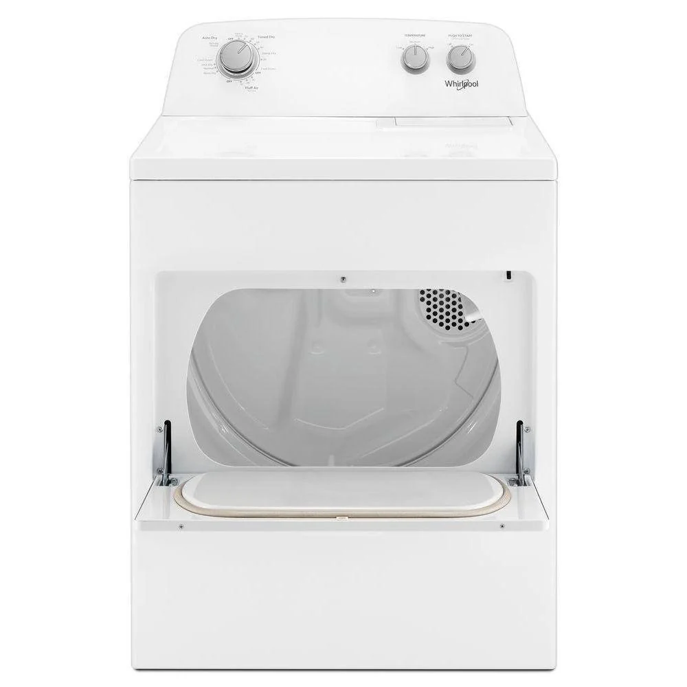 7.0 Cu. Ft. Electric Dryer - White - Image 2