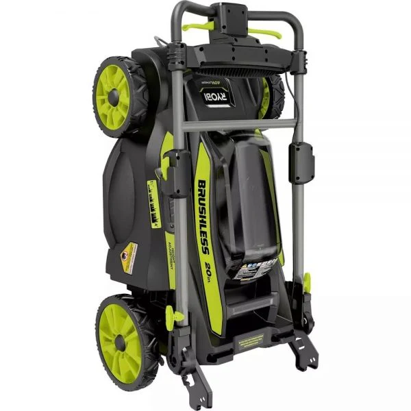 2025 40V Brushless 20 in. Walk Behind Self Propelled Mower String Trimmer Leaf Blower with (2) Batteries and (2) Chargers - Image 6