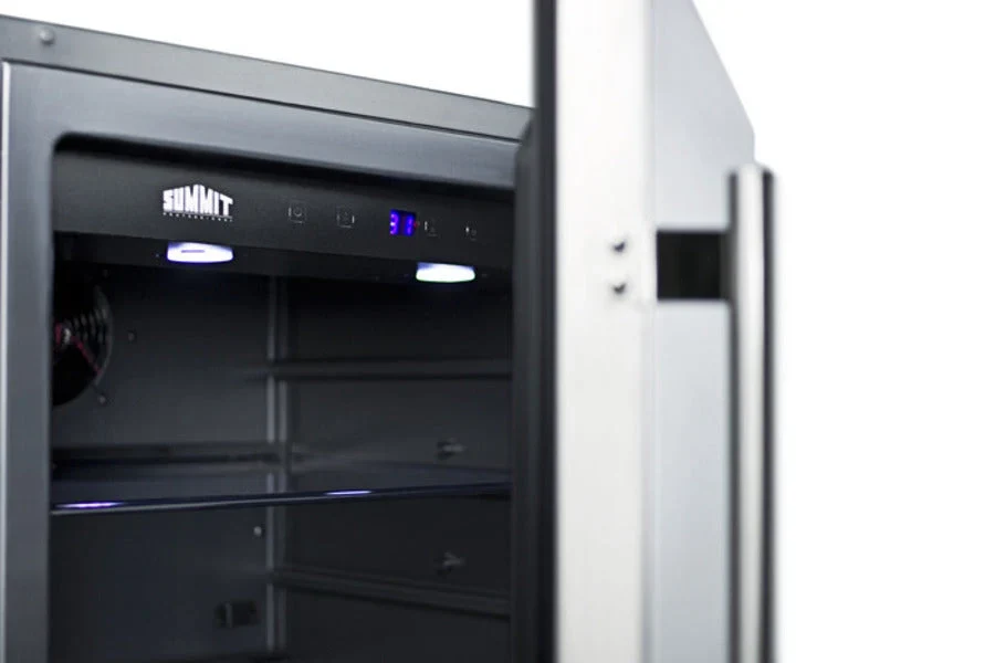 24in Wide Built-In All-Refrigerator With Stainless Steel Cabinet - Image 2