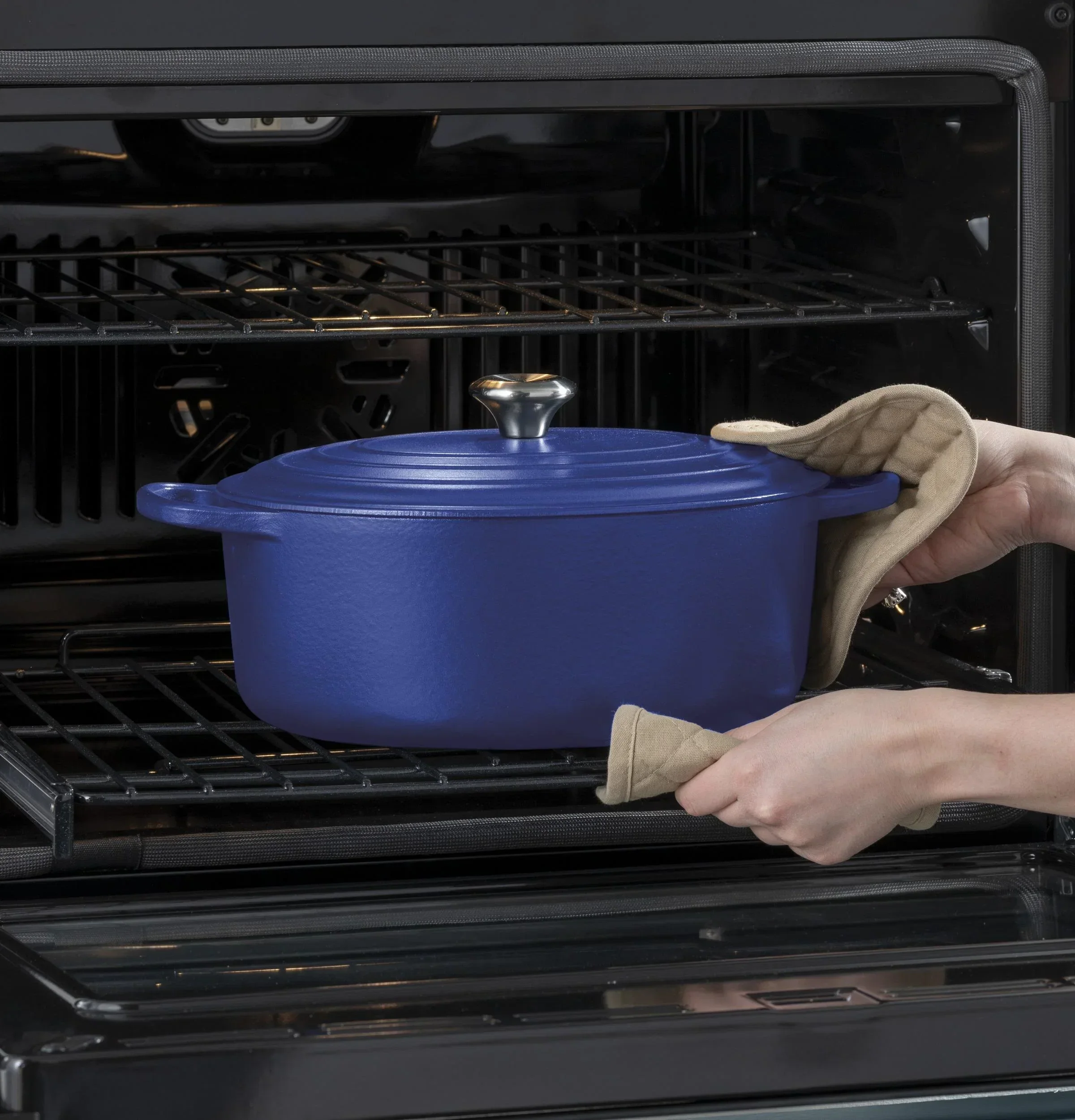 GE APPLIANCES Single Wall Electric Oven, Black Stainless Steel - PKS7000SNSS - Image 5