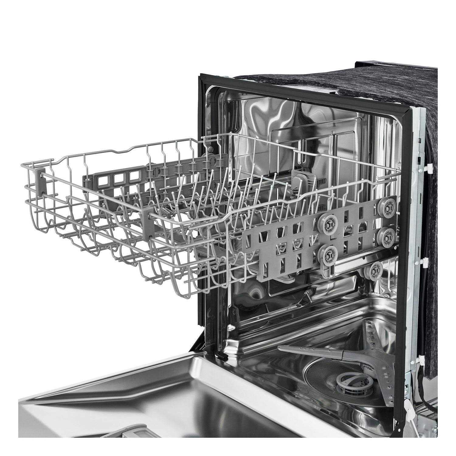 LG 24-in Built-In Dishwasher With QuadWash And Front Controls - LDFN343LS - Image 2