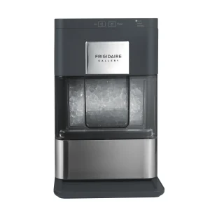 Frigidaire Countertop Nugget Ice Maker, 44 lbs. Daily, 3 lb. Basket, Black - EFIC256