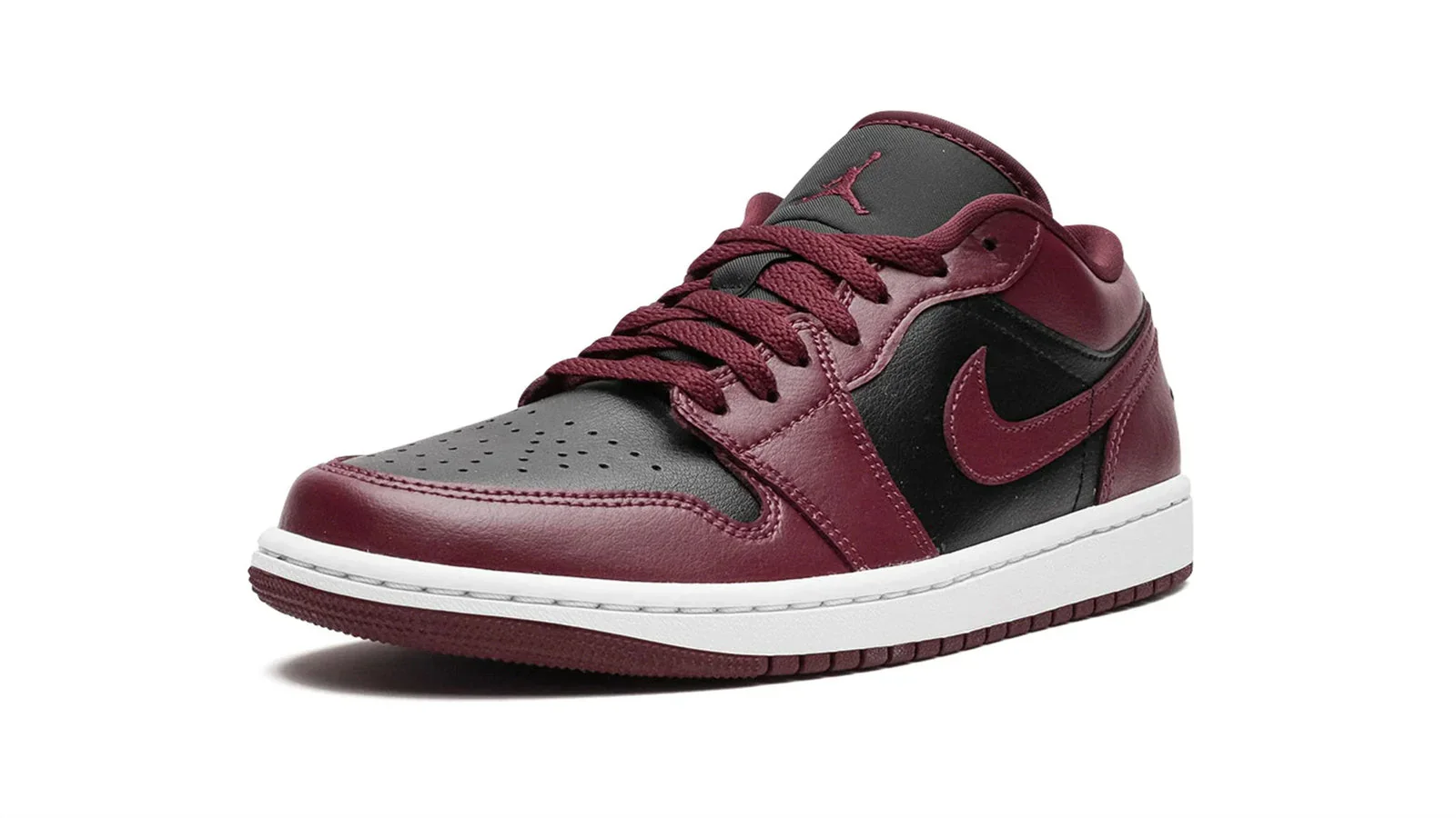 AIR JORDAN 1 Low Women's Sneakers - Dark Beetroot - Image 2