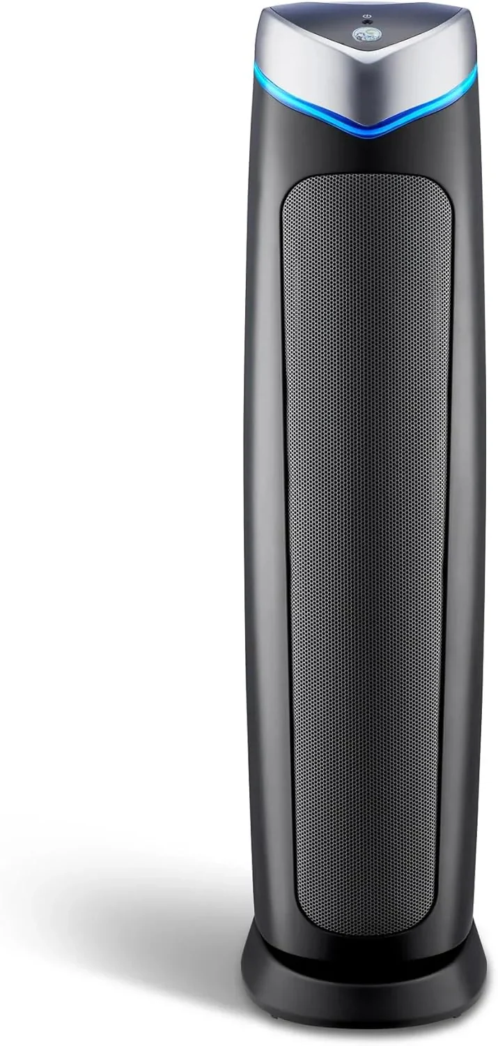 5-In-1 HEPA Air Purifier For Home, 915 Sq. Ft., 28 Inch Tower, Black - ac5250wpt/ac5250pt