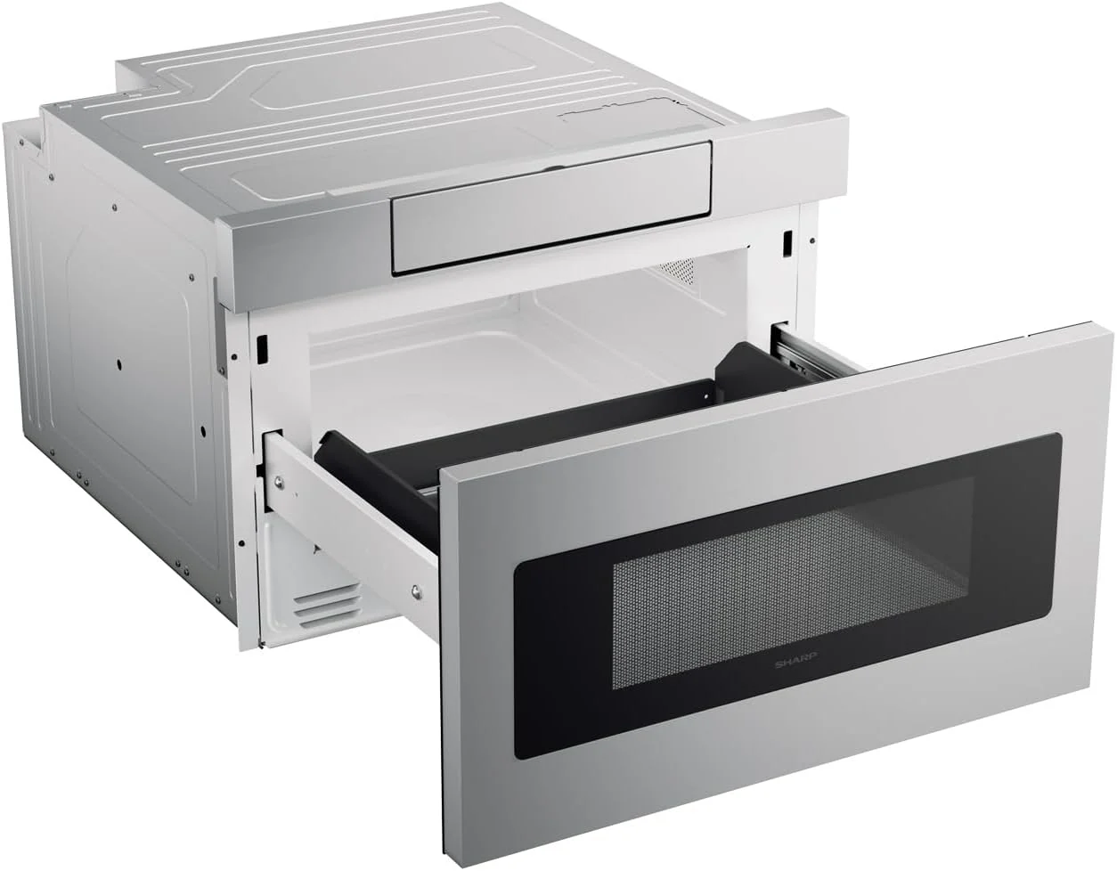 SHARP Microwave Drawer Oven, 24-inch, 1.2 Cubic Feet, 950 Watt - SMD2470ASY - Image 5