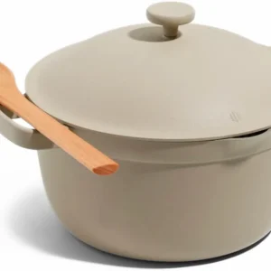 Our Place Perfect Pot 5.5 Qt Ceramic Pot With Lid And Spatula, Steam