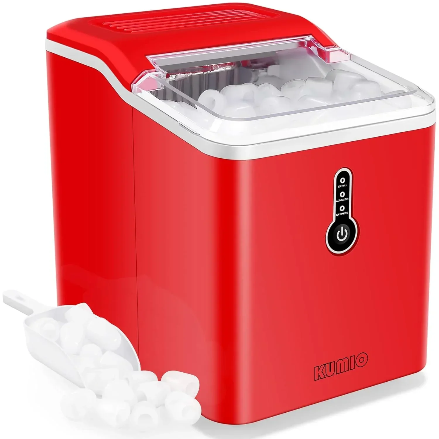 Countertop Bullet Ice Maker, 26.5 Lbs Per Day, Blue - Image 8