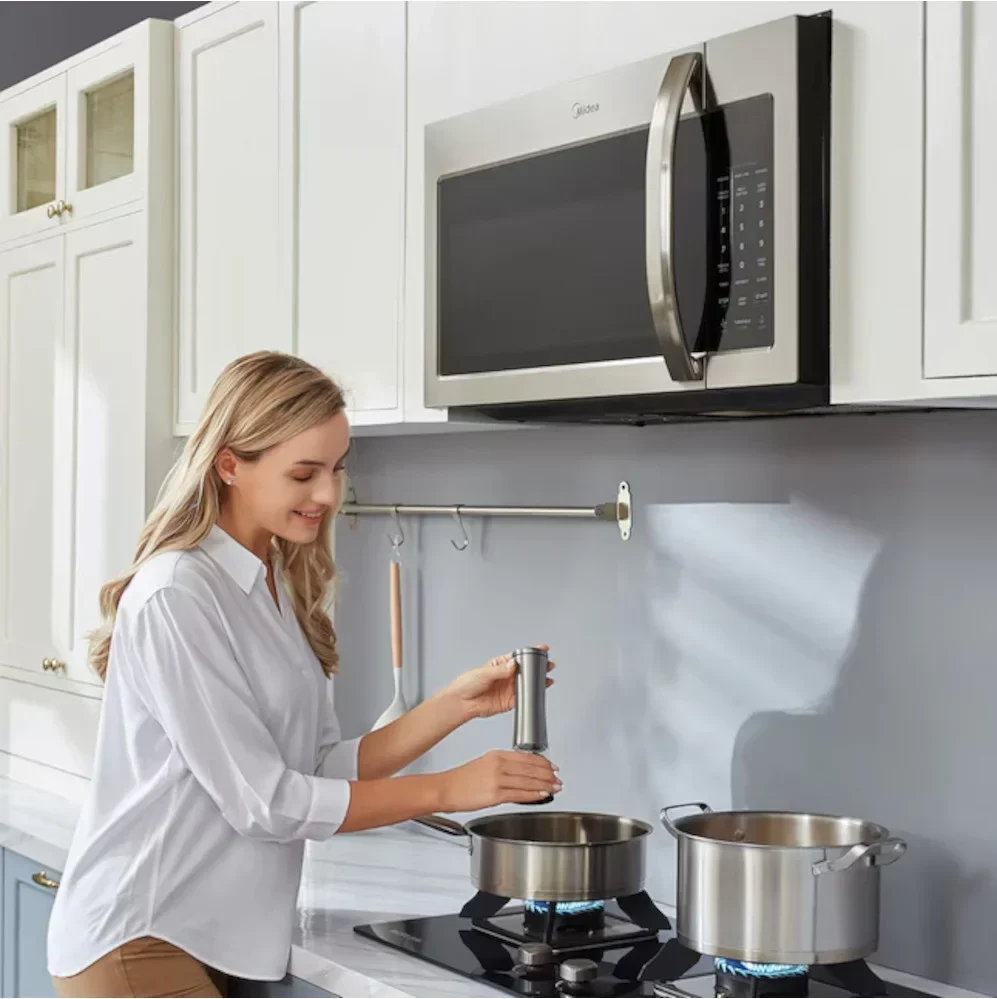 Midea Over-the-Range Microwave 1.7 Cu. Ft. Stainless Steel - Image 5