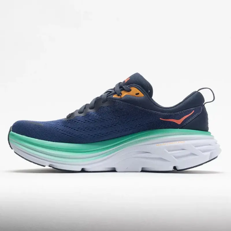 Women's Athletic Sneakers, Outer Space/Bellwether Blue - Bondi 8 - Image 2