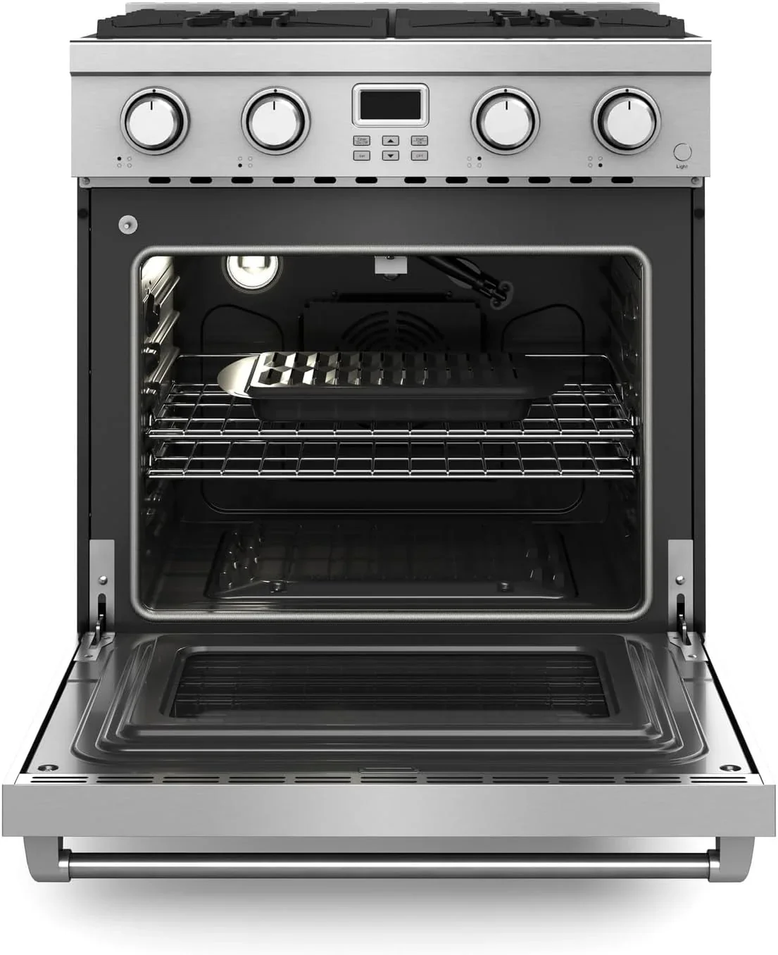 Thor Kitchen 30-Inch Gas Range, Stainless Steel, 4.8 Cubic Feet - ARG30 - Image 3