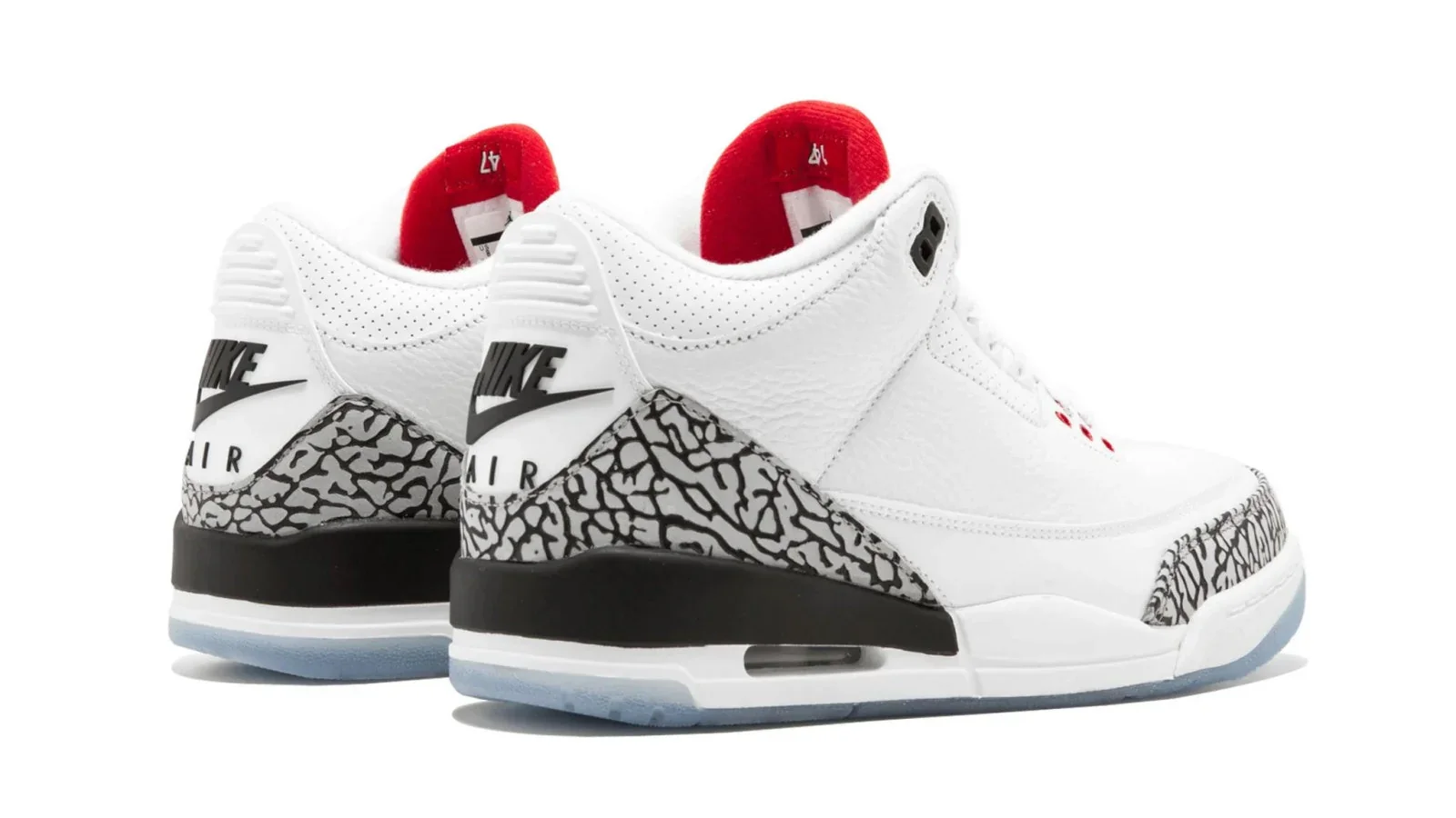 Air Jordan 3 Retro NRG Shoes White/Cement - Dunk Contest / Free Throw Line - Image 4