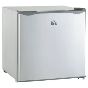 HOMCOM Countertop Upright Mini Freezer, 1.1 Cu.Ft, Gray - 05