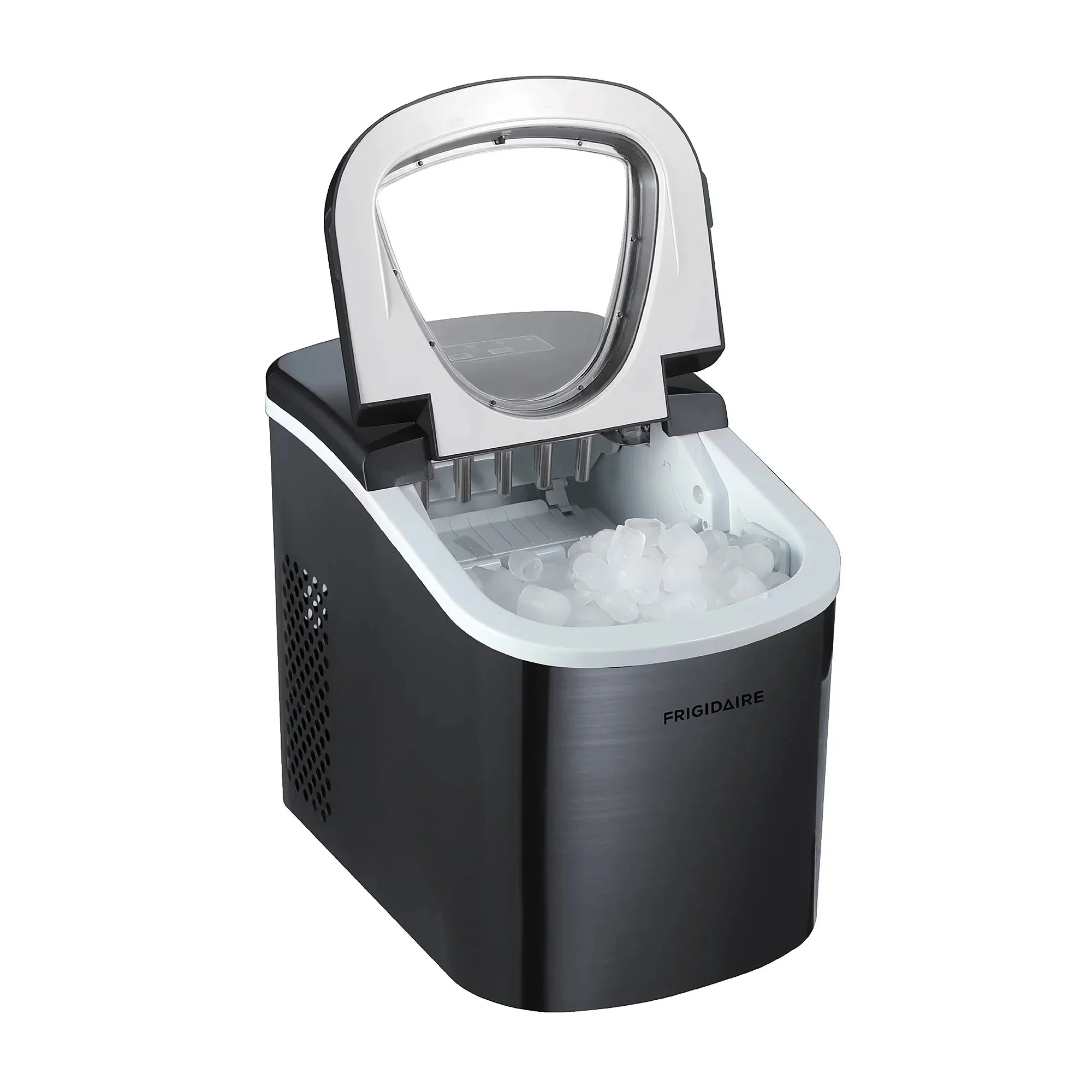Frigidaire Portable Self-Cleaning Ice Maker, Black Stainless Steel - EFIC117-Ssblack_Sc - Image 5