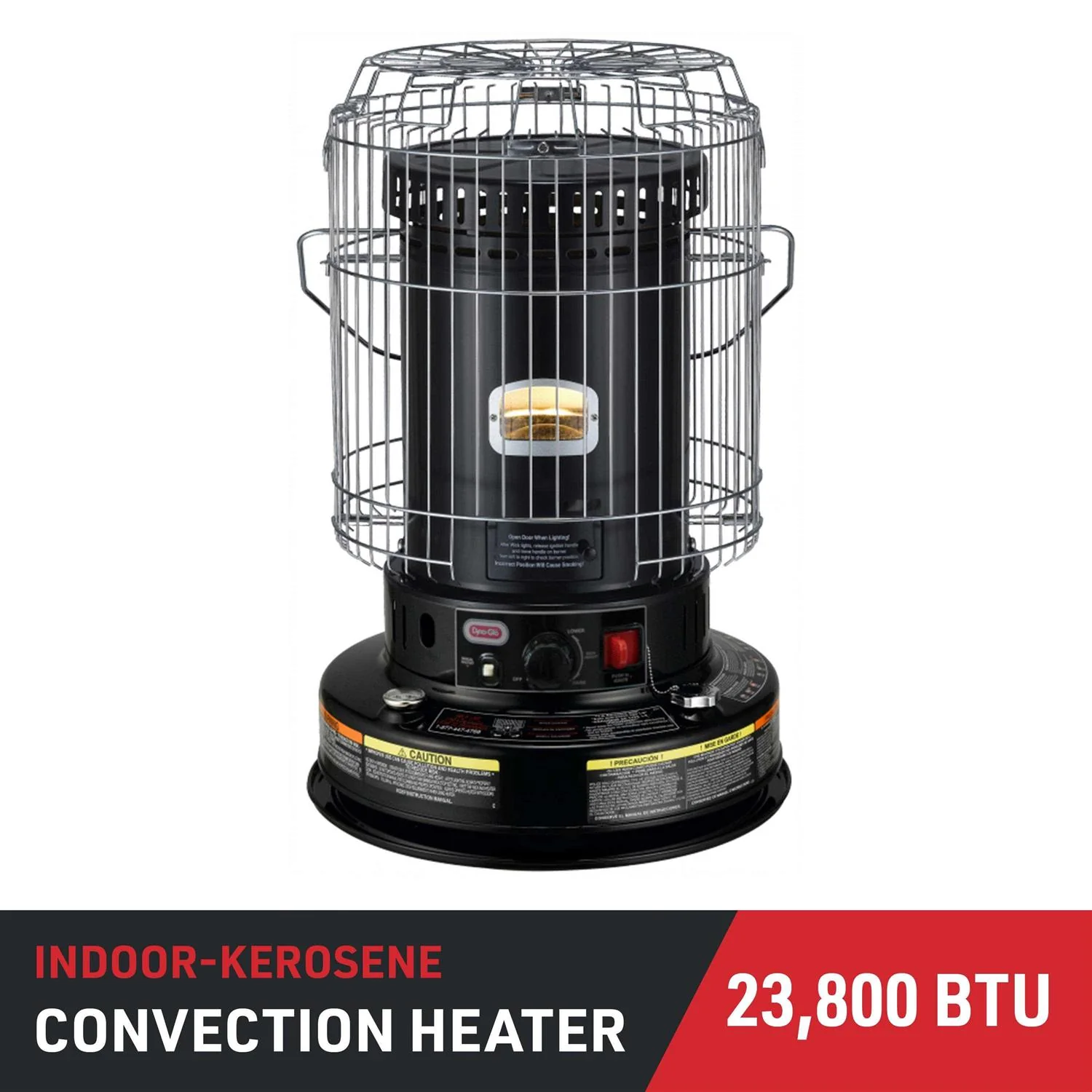 Dyna-Glo Indoor Kerosene Convection Heater 23,800 BTU - WK95C8C - Image 5